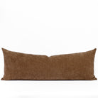 Blaine 16x42 Bolster Pillow Cinnamon, a brown chenille throw pillow from Tonic Living