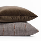 earthy rich brown Tonic Living pillows