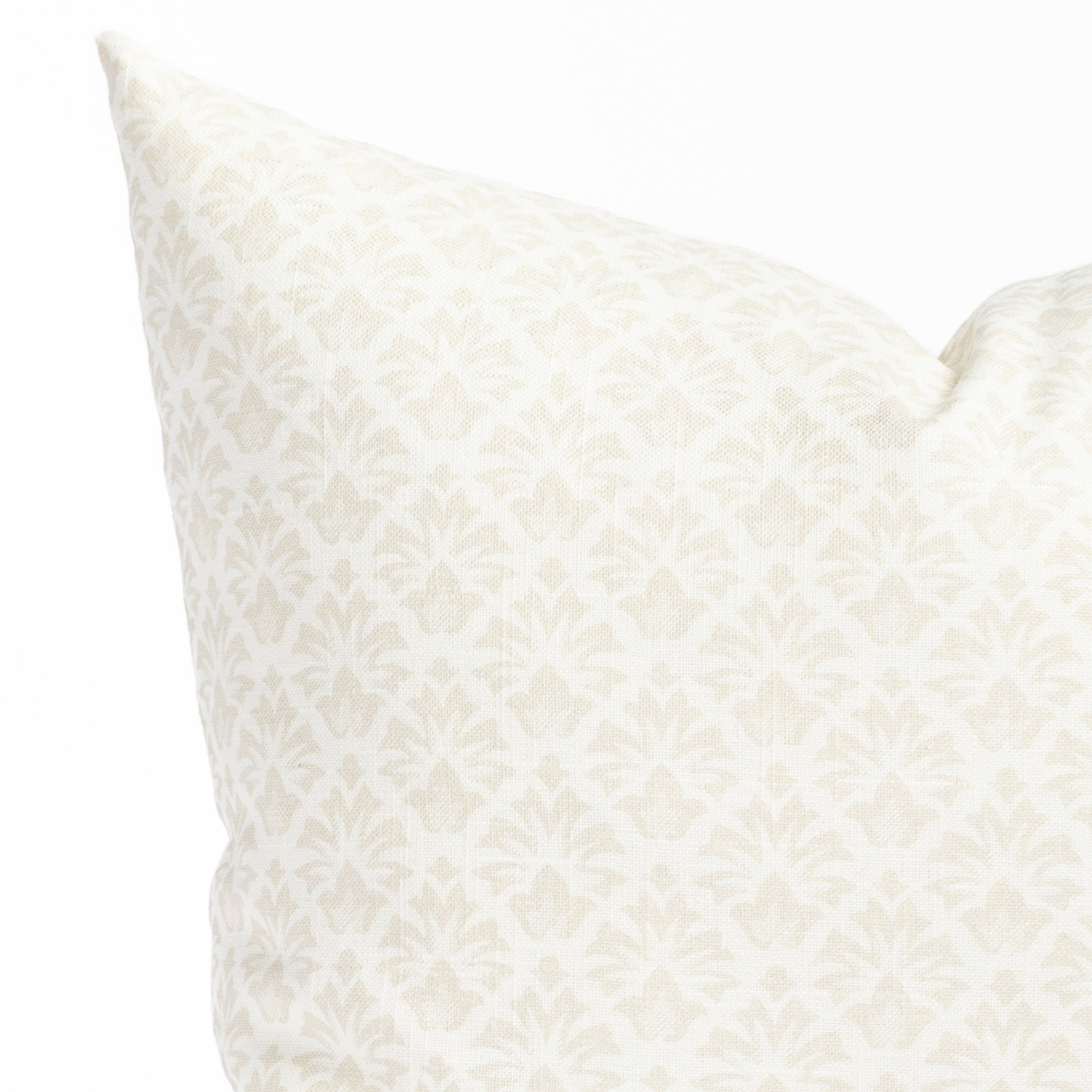 Ramsey 24x24 Pillow, Parchment – Tonic Living