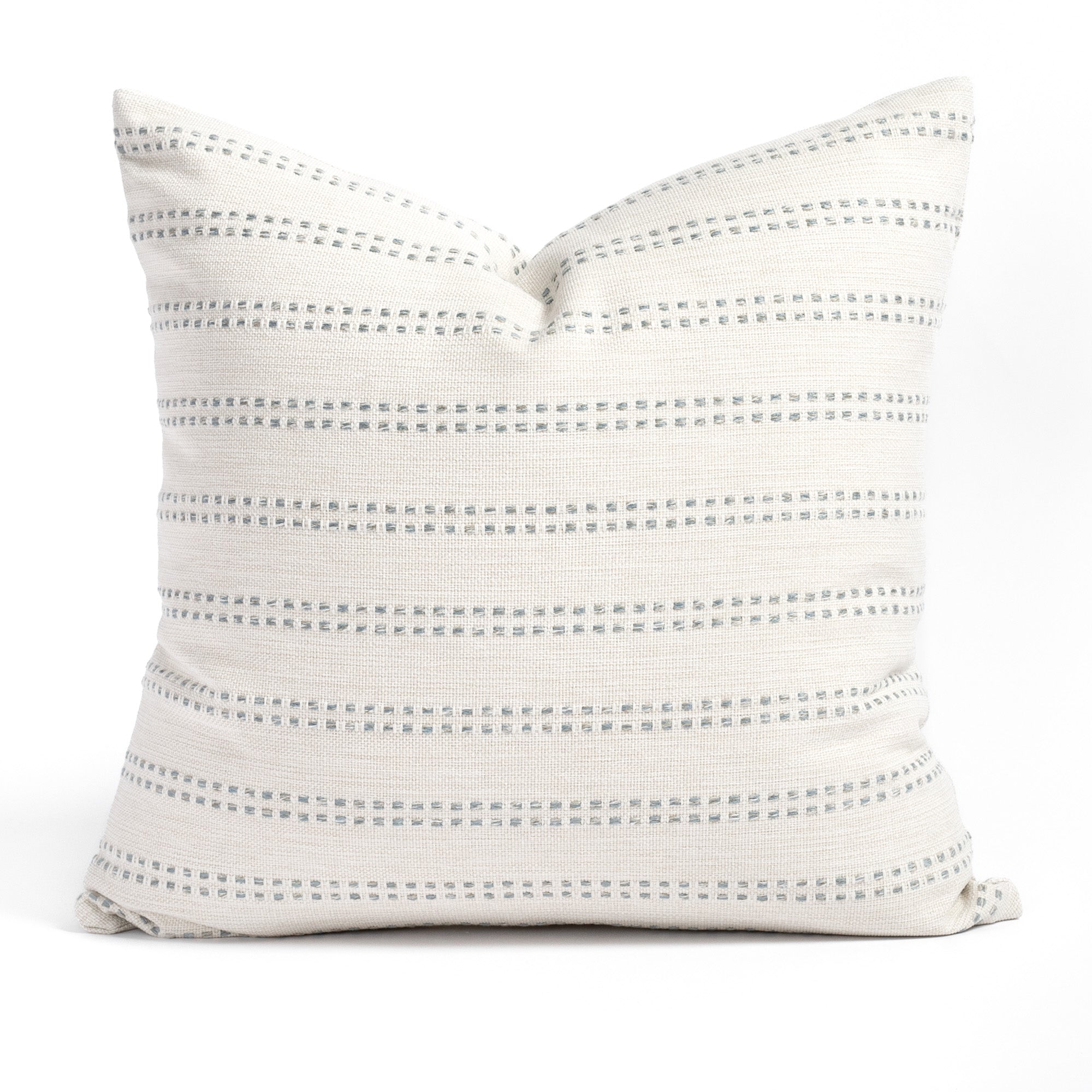 Elodie Stripe 20x20 Pillow Sky