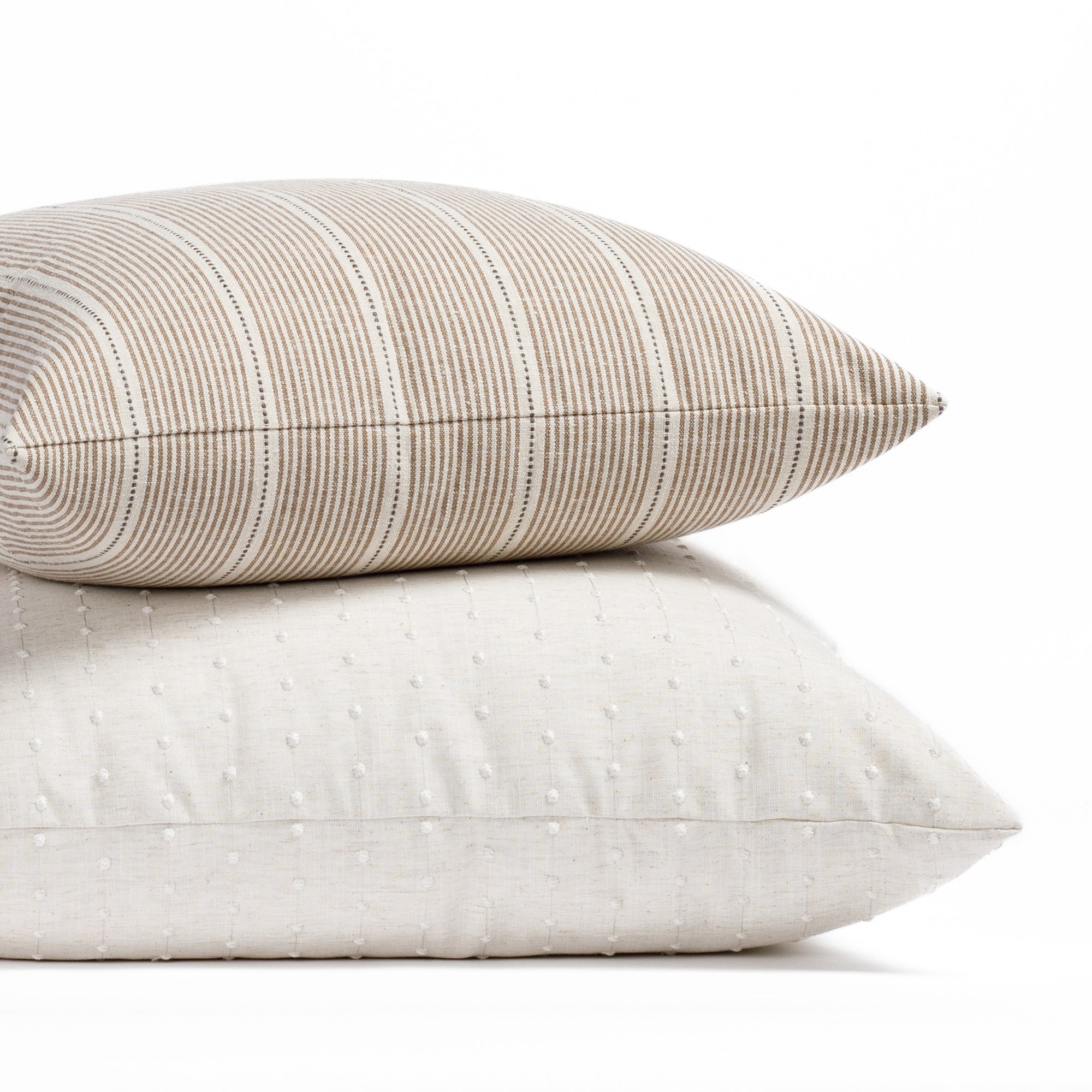 neutral throw pillows from Tonic Living