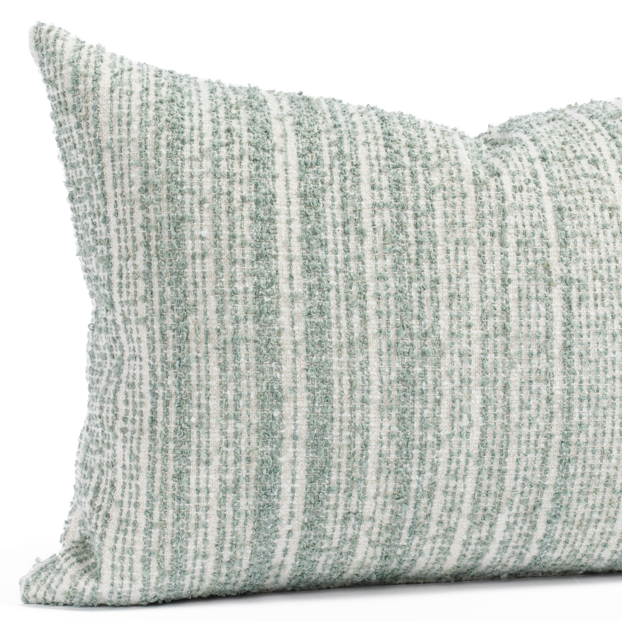 Kos Stripe 14x20 Lumbar Pillow Jade