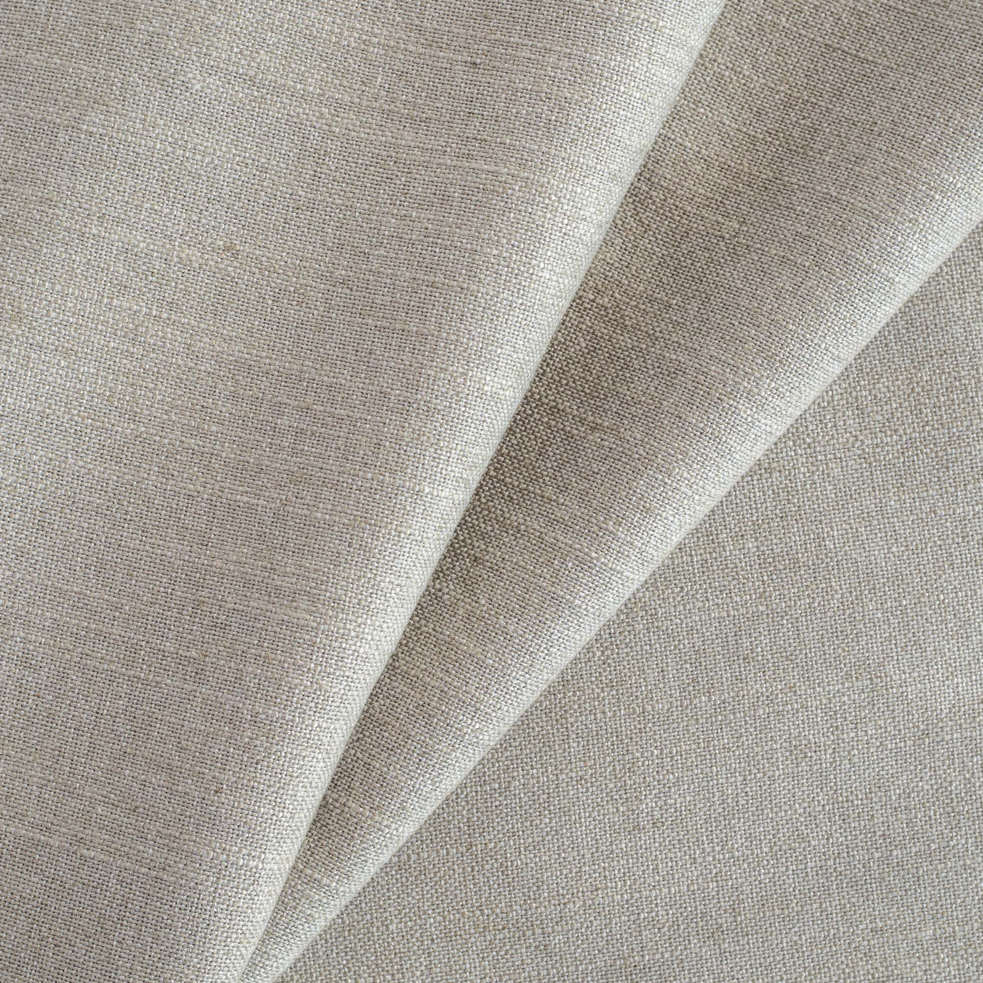 Montauk Pinstripe Sheer Fabric, Natural