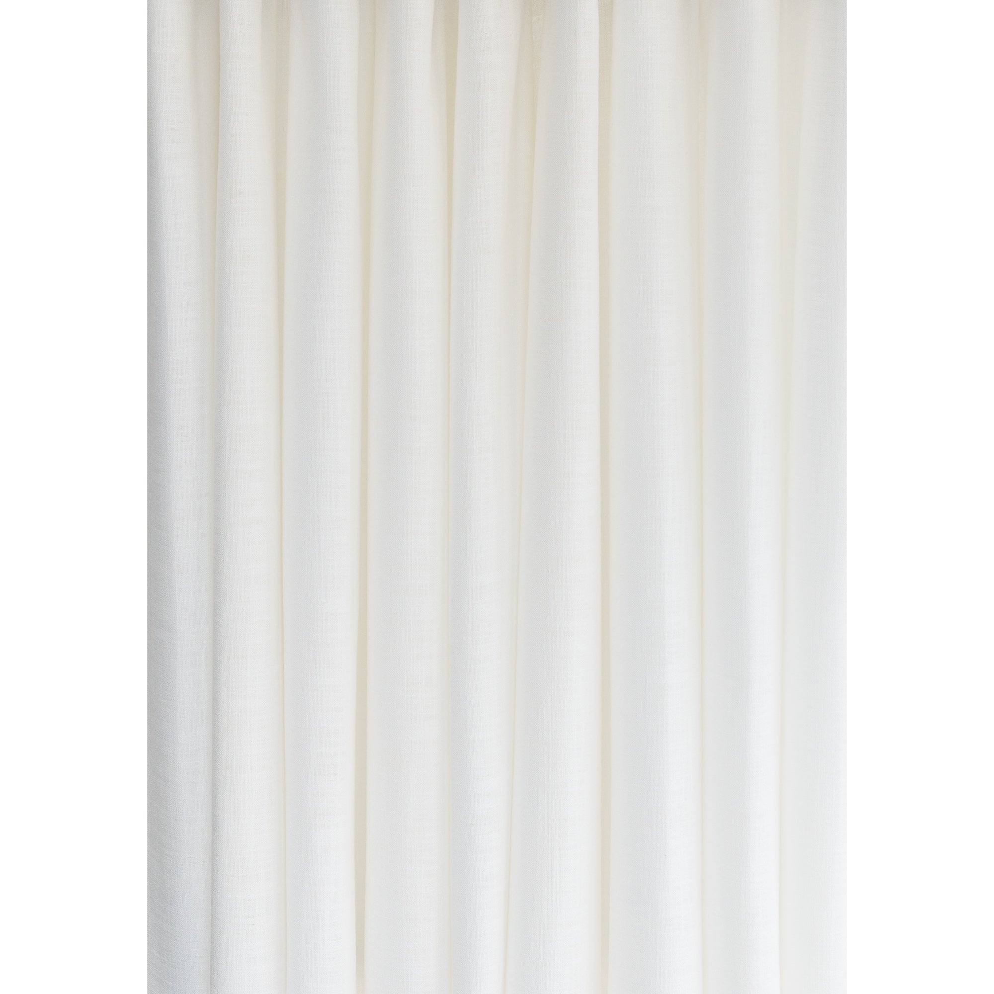 a soft white semi sheer curtain fabric from Tonic Living