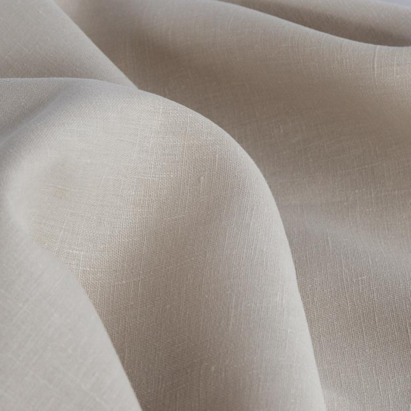 Tuscany Linen, Bone a creamy white linen drapery fabric tonic living