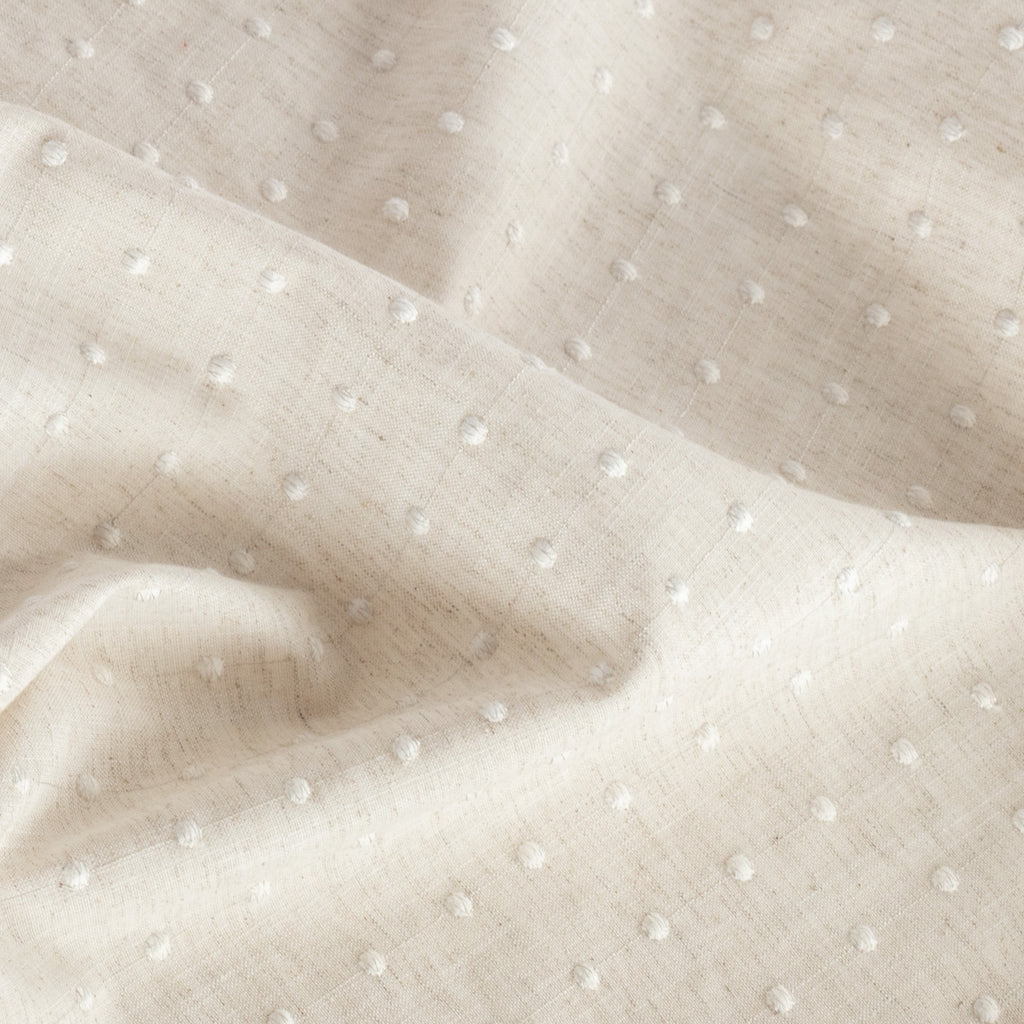 Ida Embroidered Sheer Fabric, Cloud White – Tonic Living