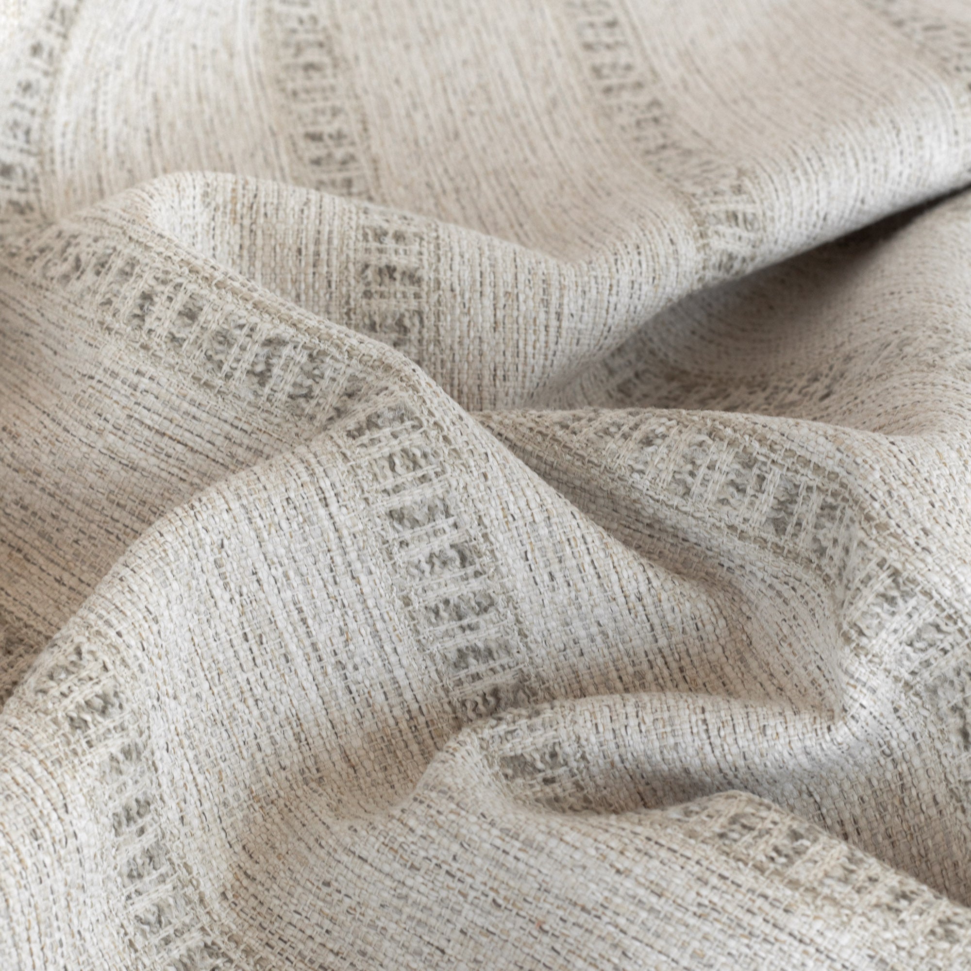 Hudson Stripe Fabric, Natural – Tonic Living