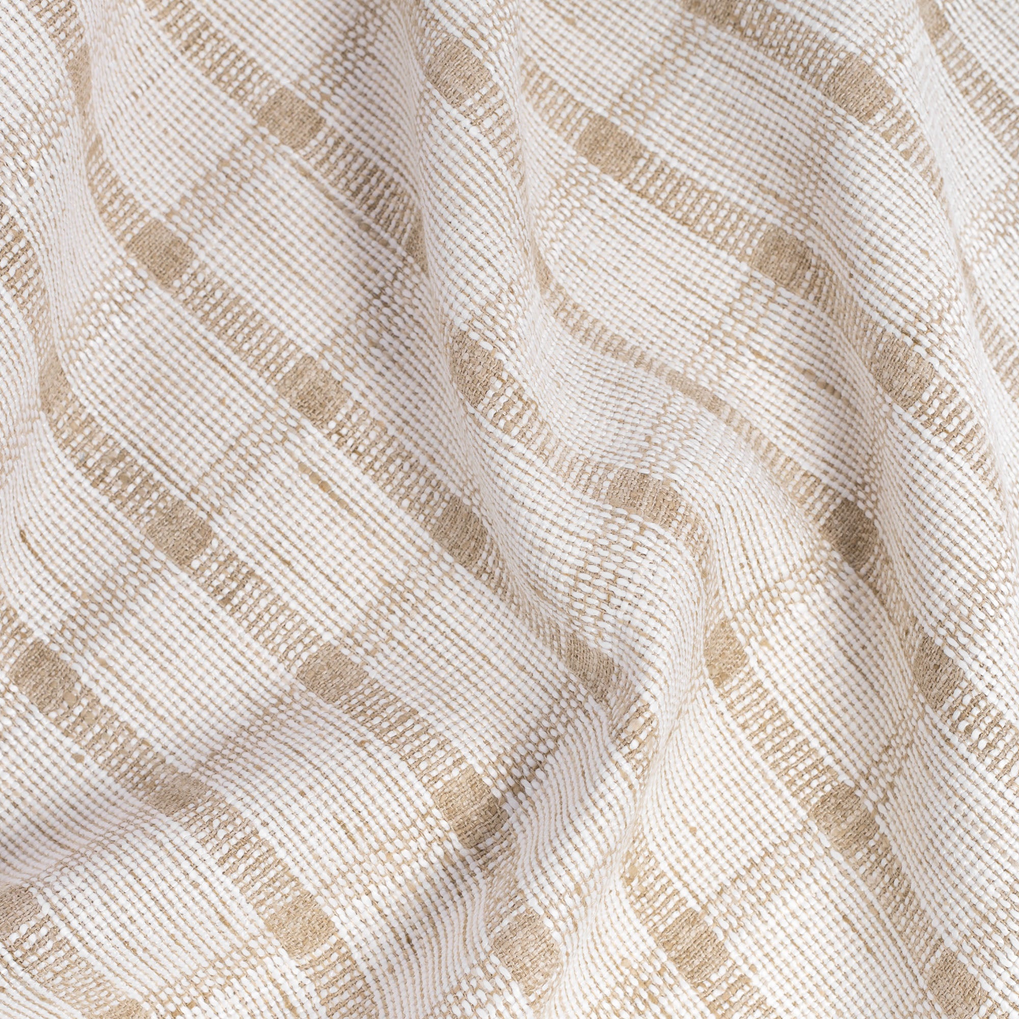 Yarmouth Stripe Fabric, Sandstone