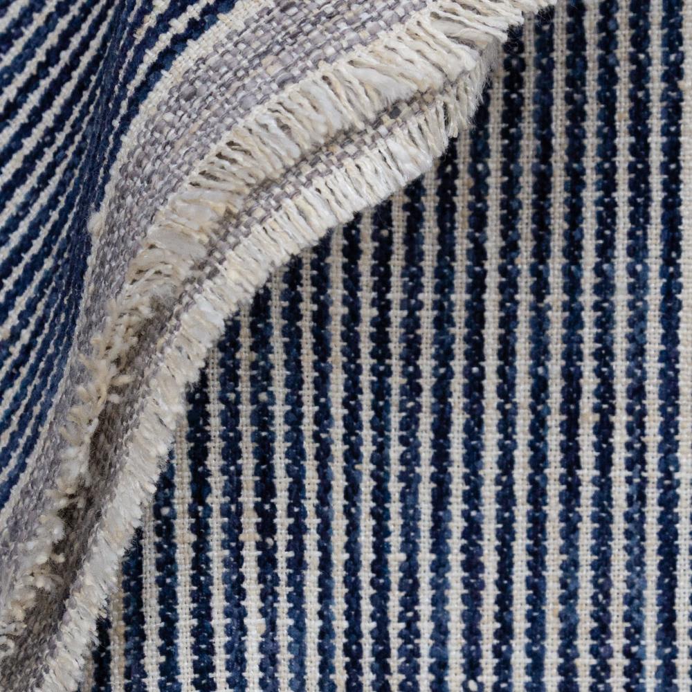 Arren Stripe Fabric, Chambray