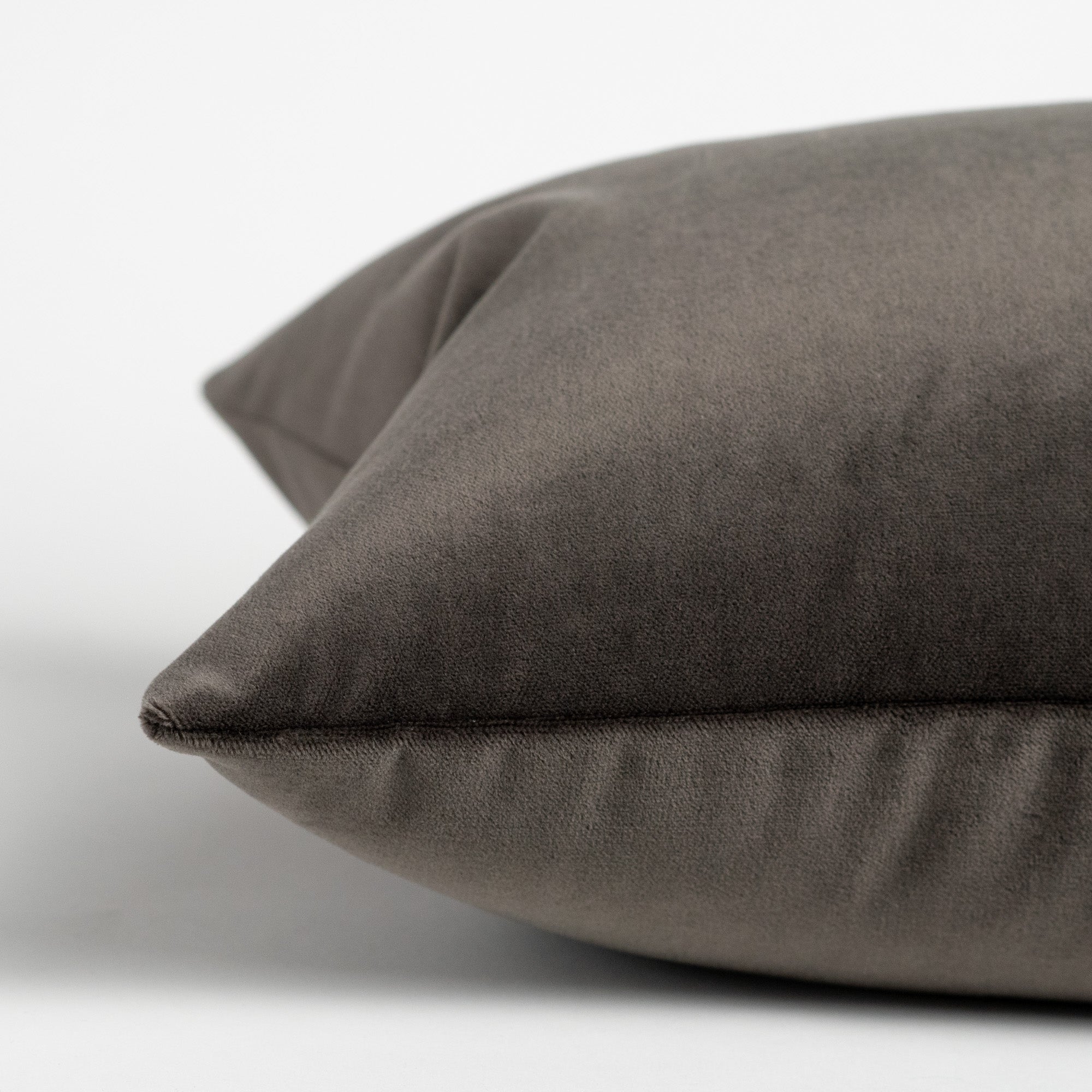 Charcoal Grey Velvet Pillow 20 x 12 — Ya Living