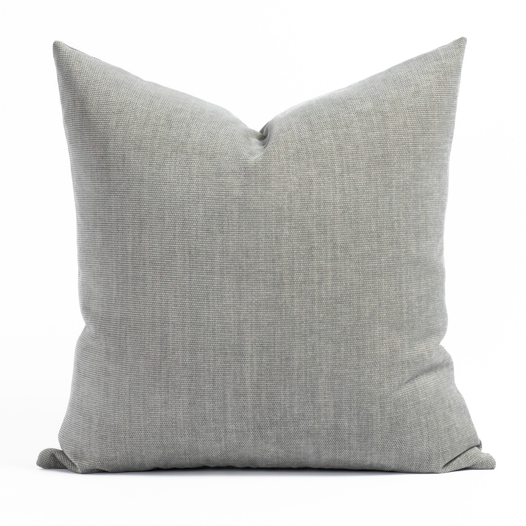 Watery Blue and Cream Sofa Pillow Pairing