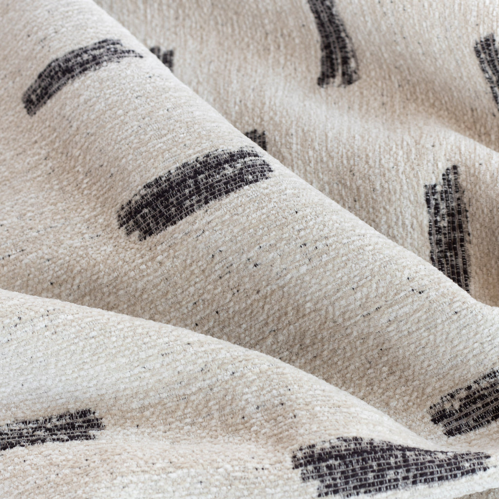 Charcoal – Fabric, Misto Stripe Tonic Living