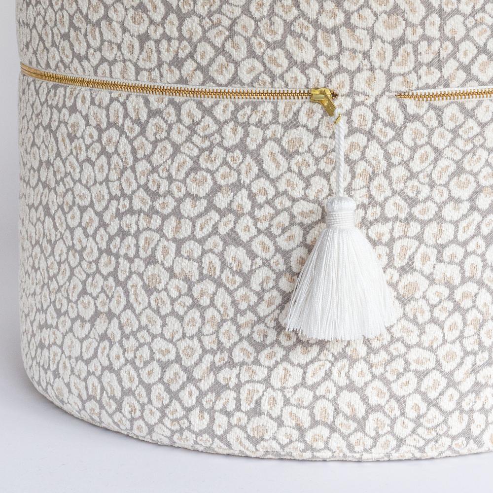 Tassel Trim Chunky White